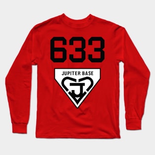 Red Alpha Fighter Long Sleeve T-Shirt